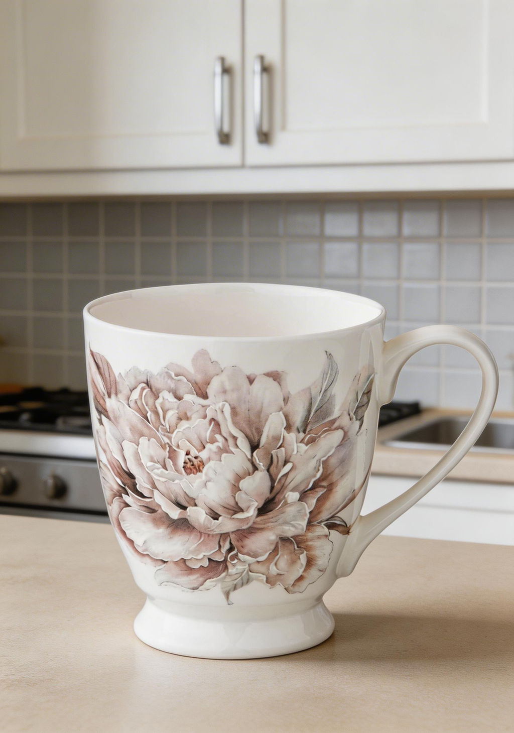 КРУЖКА LEFARD WHITE FLOWER 480 МЛ фото 6