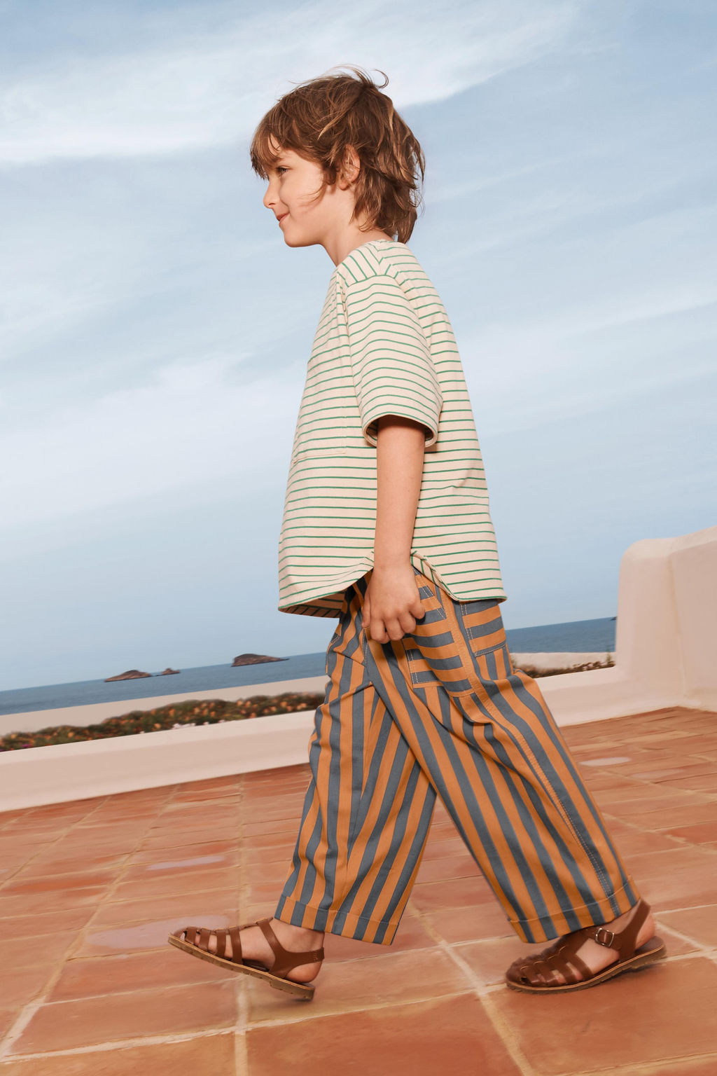 LIMITED EDITION STRIPED POCKET T-SHIRT - Zara фото 3