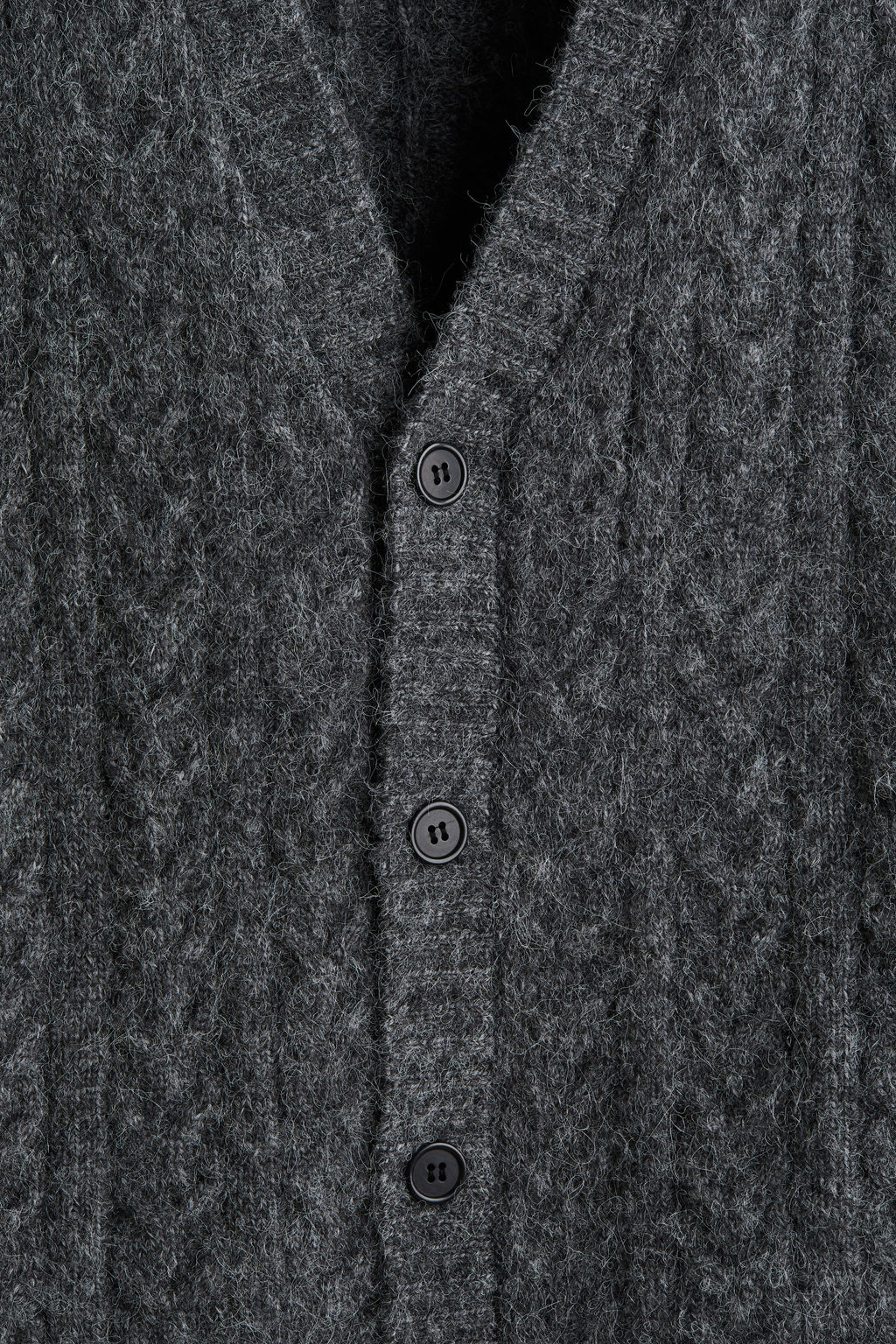 Su?ter chaleco en punto trenzado Loose Fit - H&m фото 4