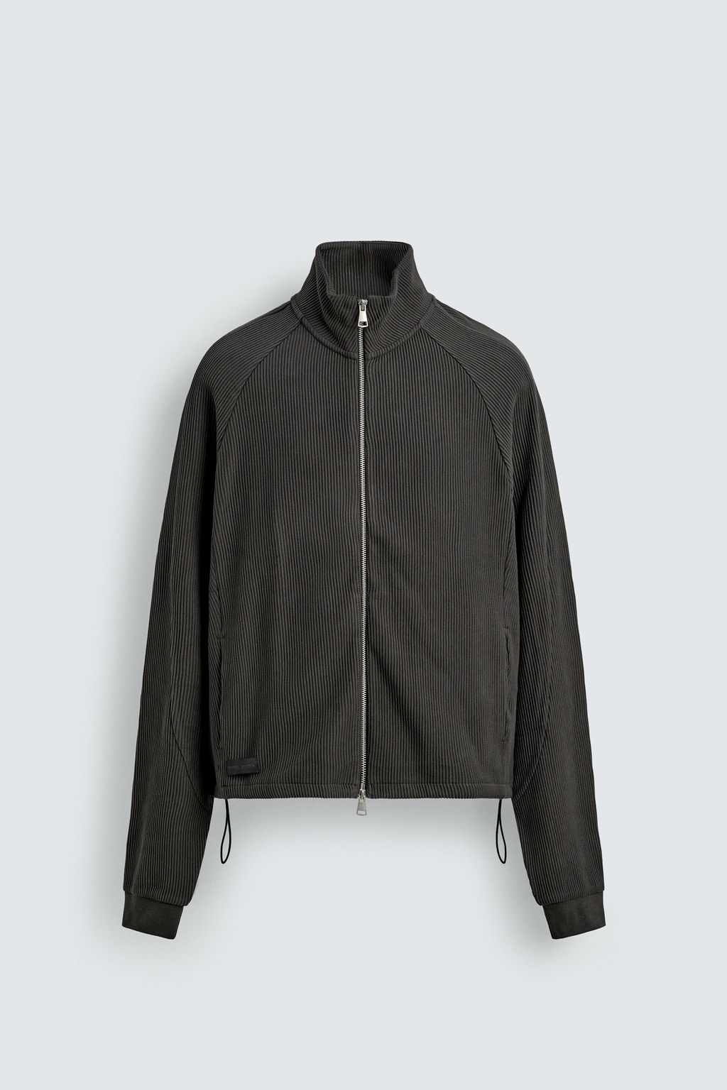 CHAQUETA CREMALLERA OTOM?N / Plomo oscuro - Zara фото 7