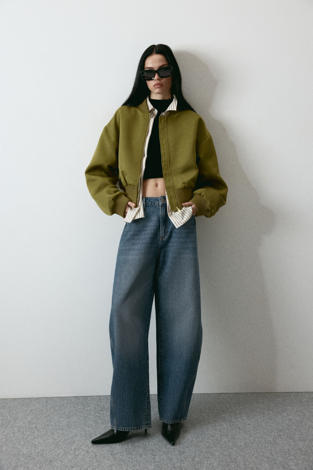 Barrel High Waist Jeans - H&m фото 6