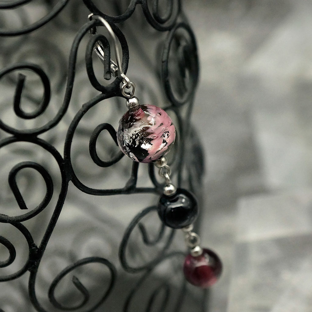 Серьги из муранского стекла - Vloes фото 5