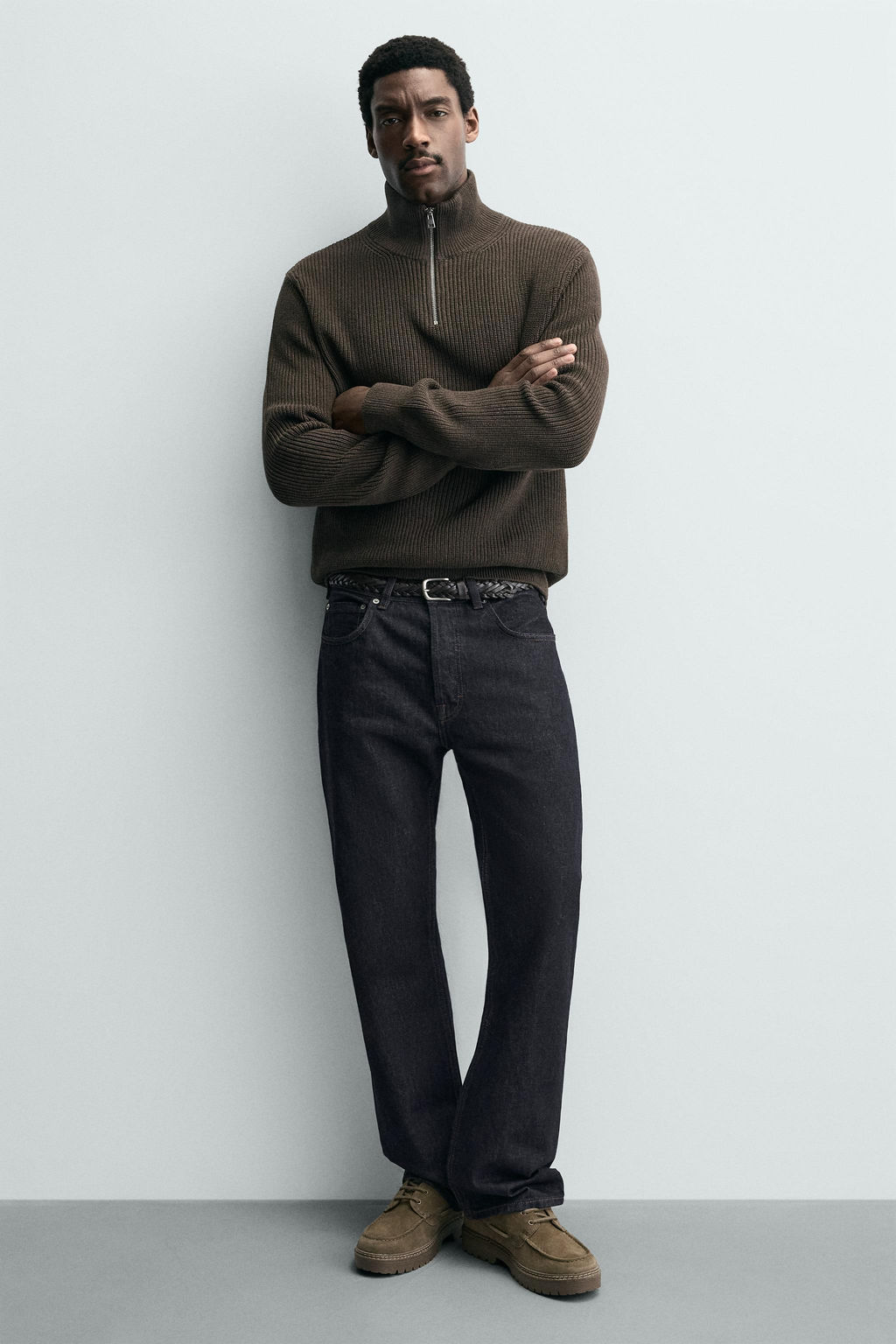 LEATHER DECK SHOES - Zara фото 2