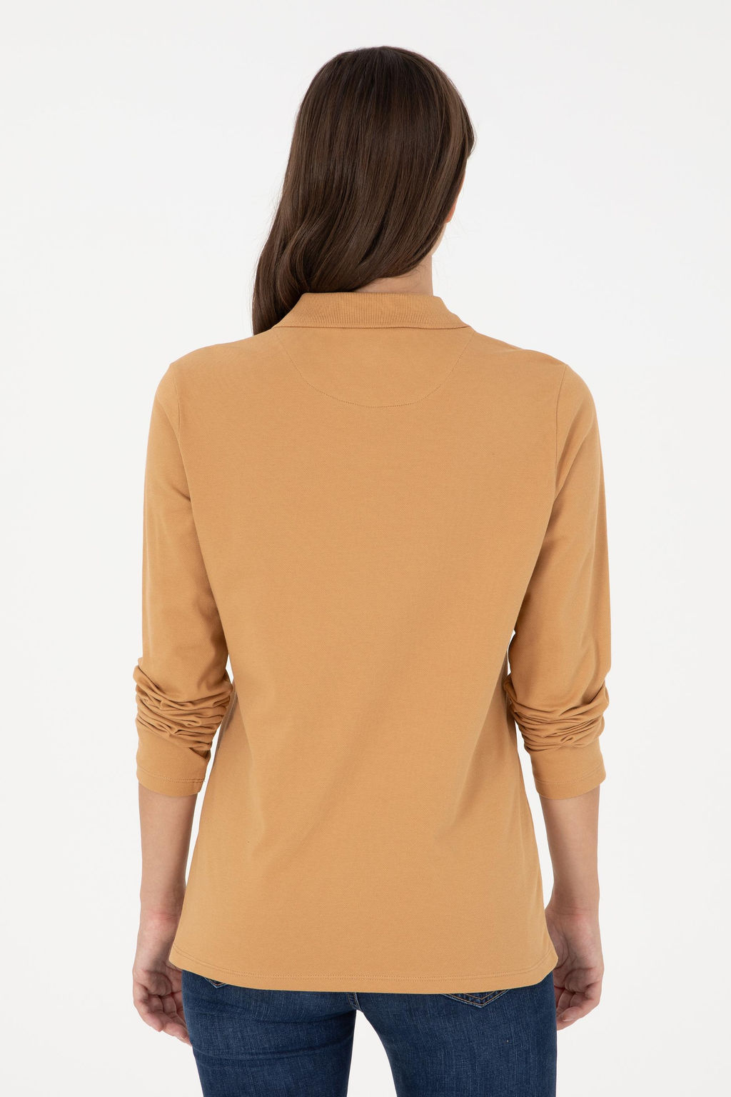 Женский базовый свитшот Camel Неожиданная скидка в корзине - U.s. polo assn фото 5