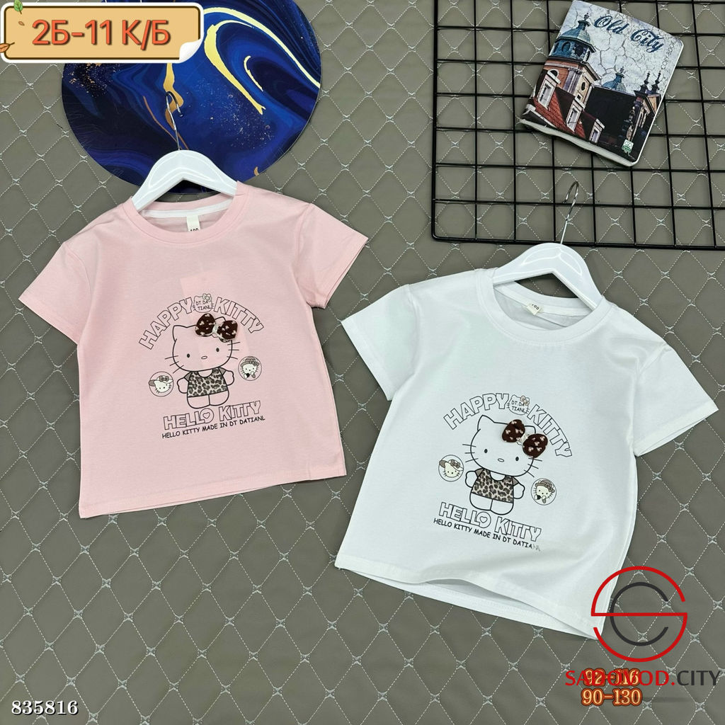 Футболка для девочки с рисунком