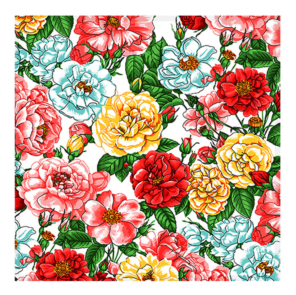 Дикая роза Комплект столовый 4пр: салфетка сервировочная 45х45см, хлопок Комфорт 171г/м2, Домашняя мода (Россия)  фото 5