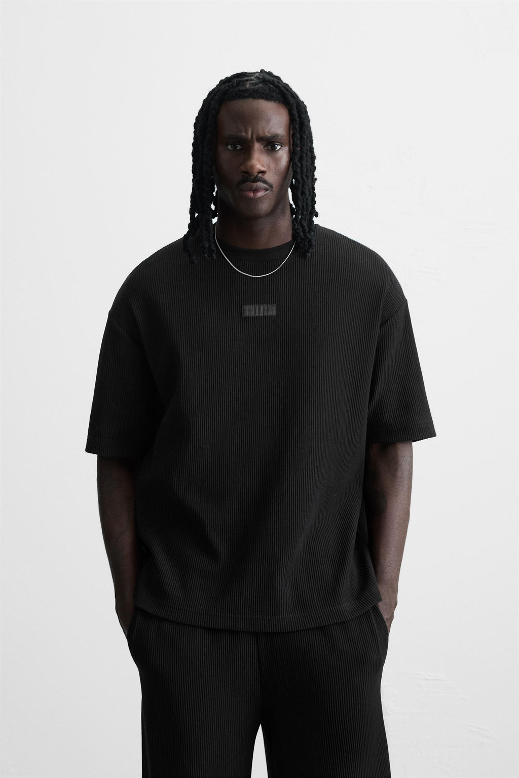 VERTICAL TEXTURE T-SHIRT - Zara фото 2