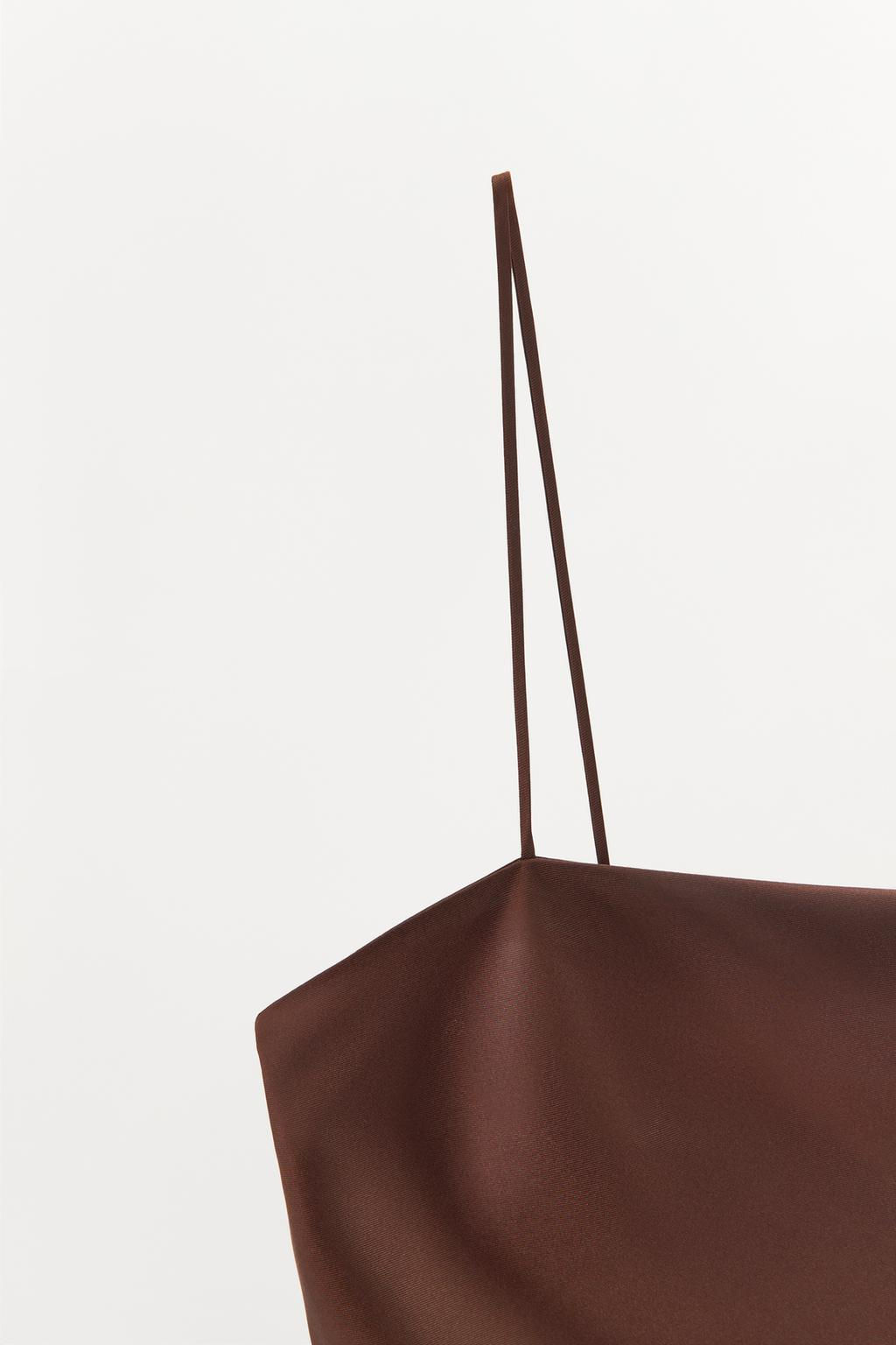 SILK STRAPPY TOP - Zara фото 7