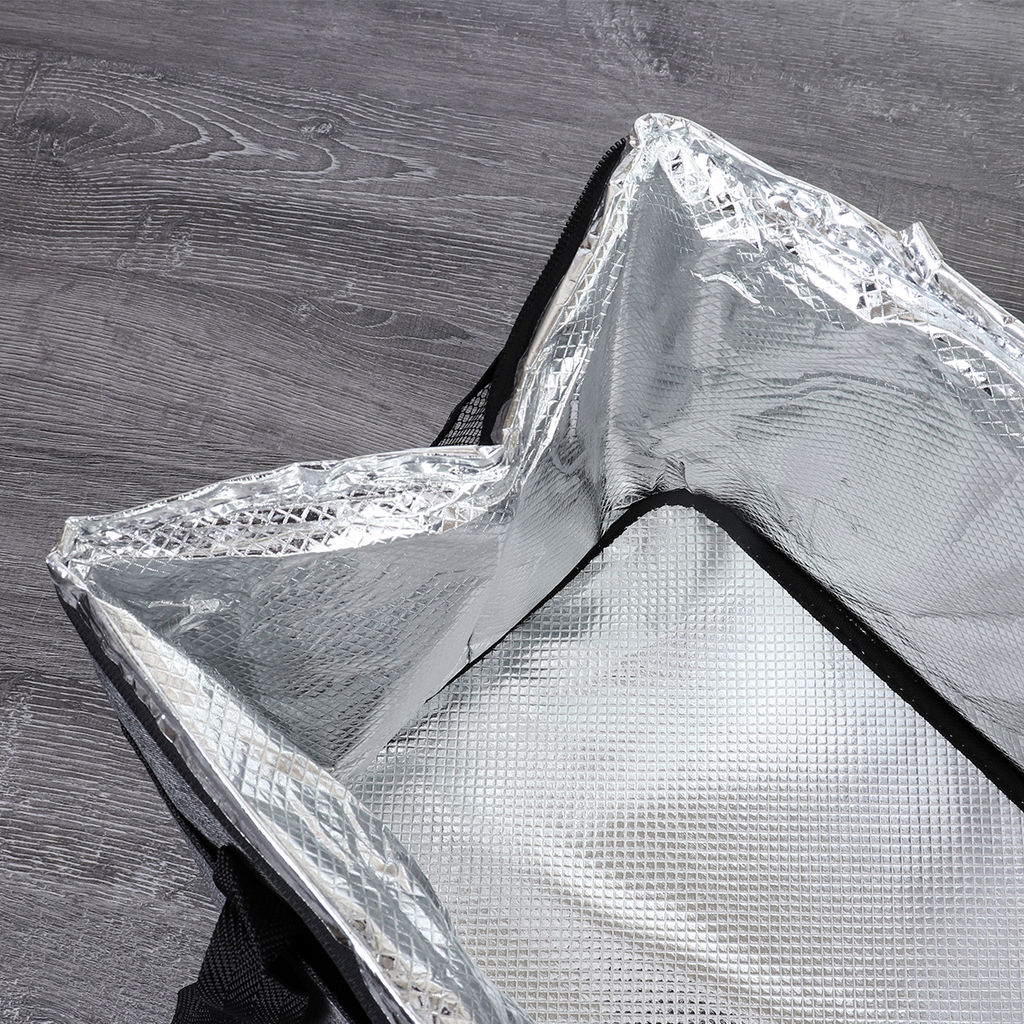 Сумка с эффектом сохранения холода, тепла/термосумка / DFB12822dark-grey /уп 50/ 33*25*27, 22 л - Галеонтрейд фото 7