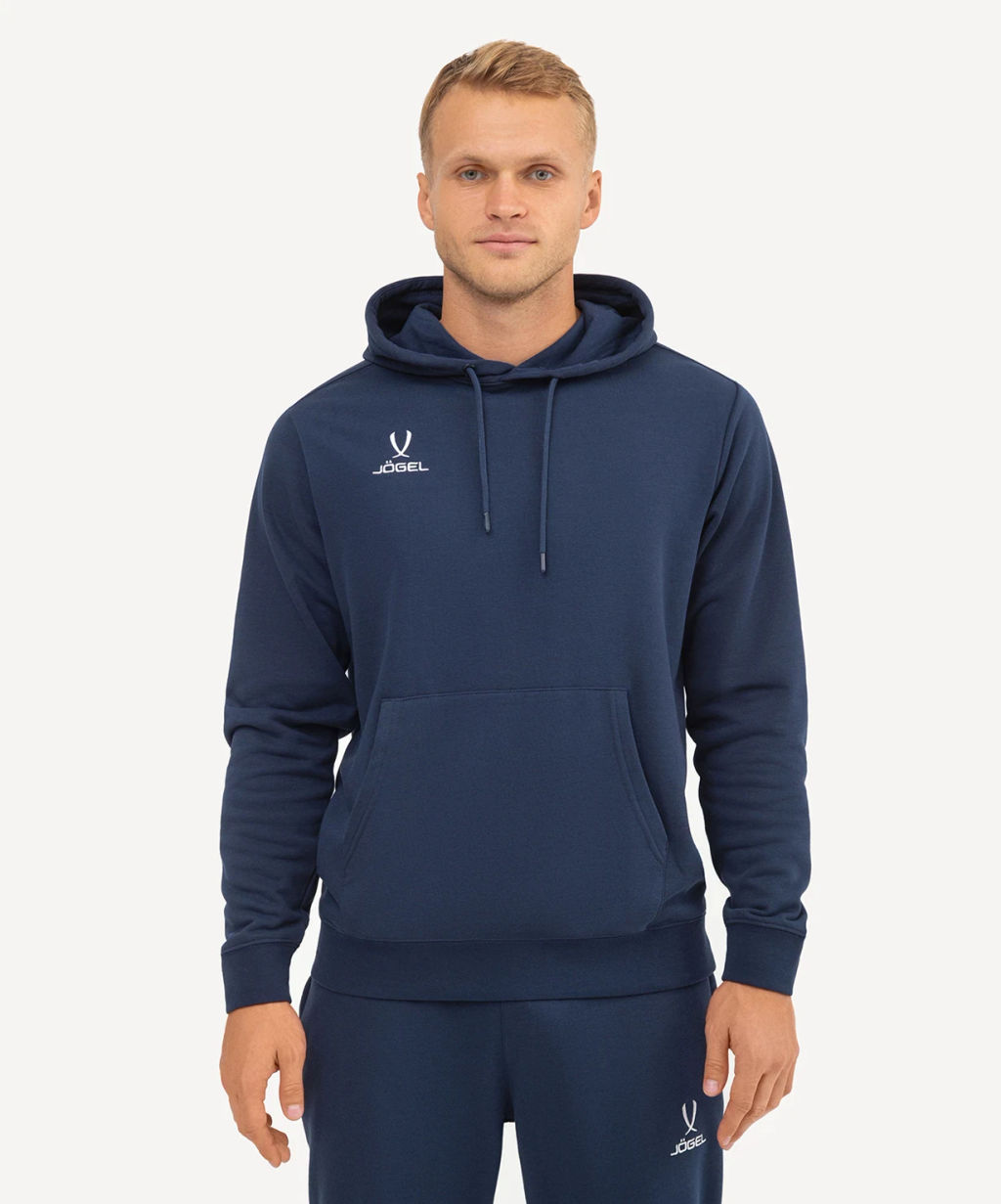 Худи JOGEL ESSENTIAL Cotton Hoodie, темно-синий  фото 8