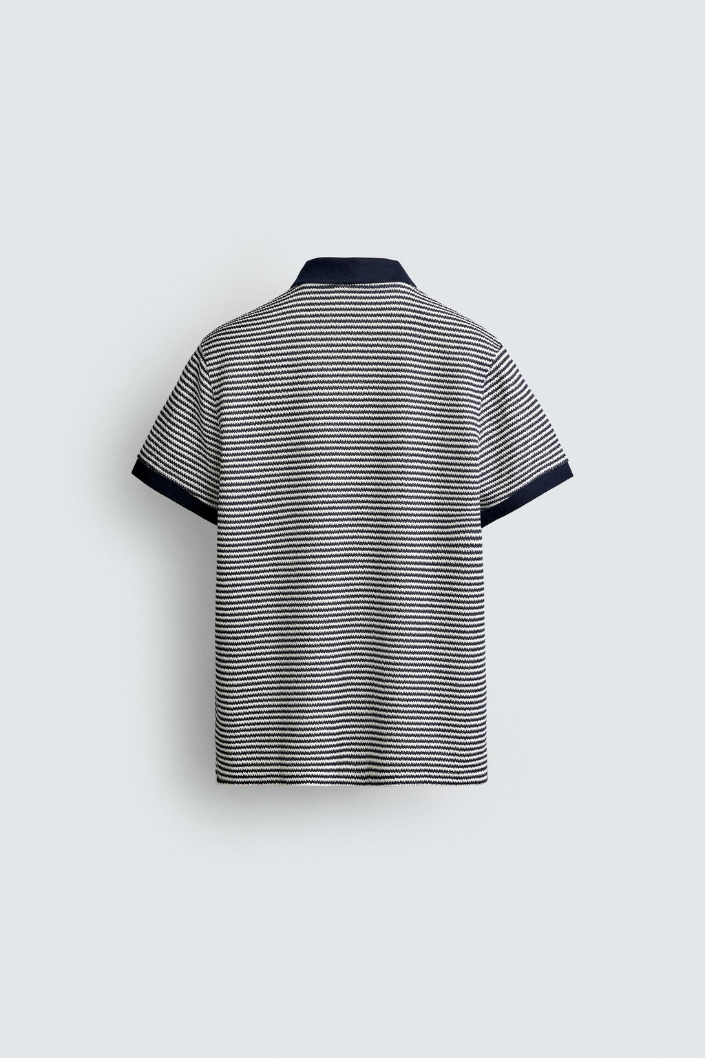 POLO REGULAR FIT ESTRUCTURA RAYAS / rayas - Zara фото 8