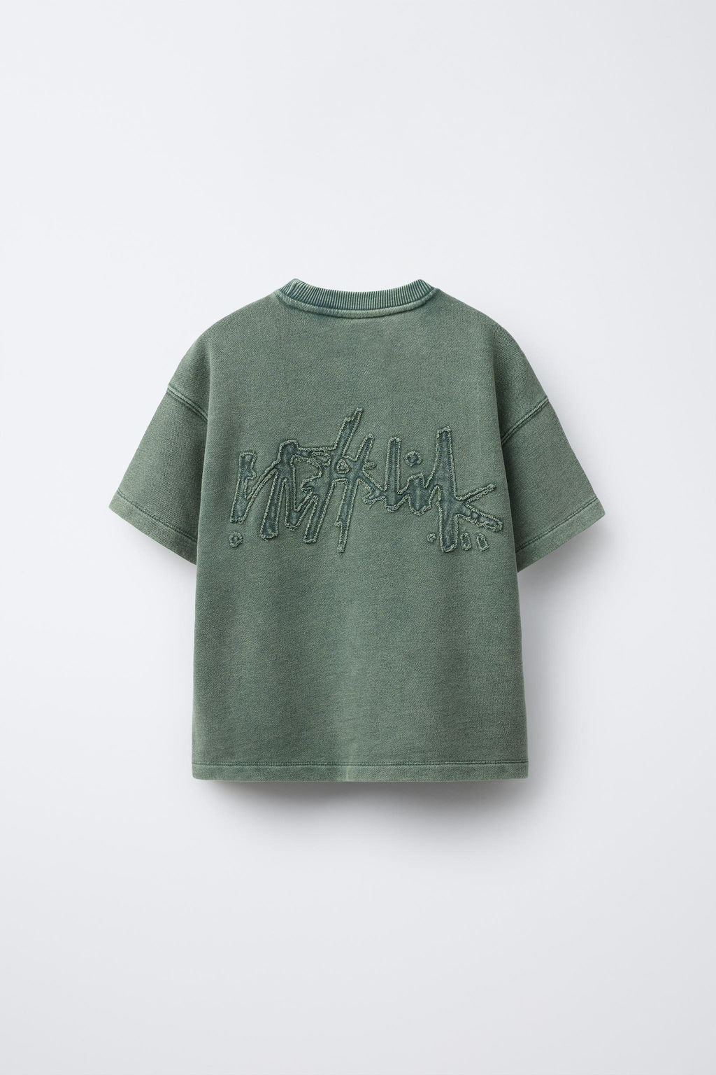 GRAFFITI FADED-EFFECT T-SHIRT - Zara фото 2