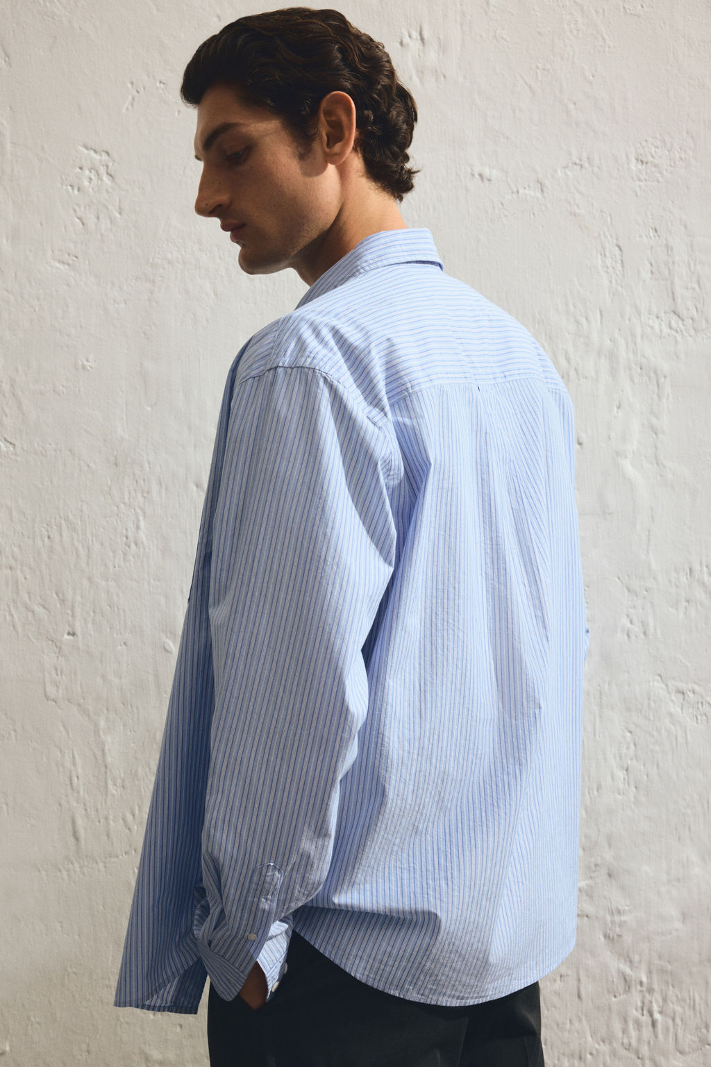 Camisa de popelina Loose Fit - H&m фото 4