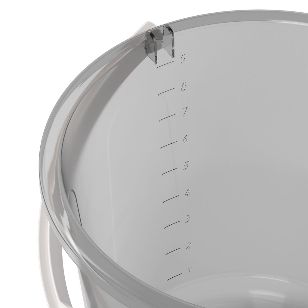 Ведро 10л с крышкой "Хозяюшка" арт.А (М1213)