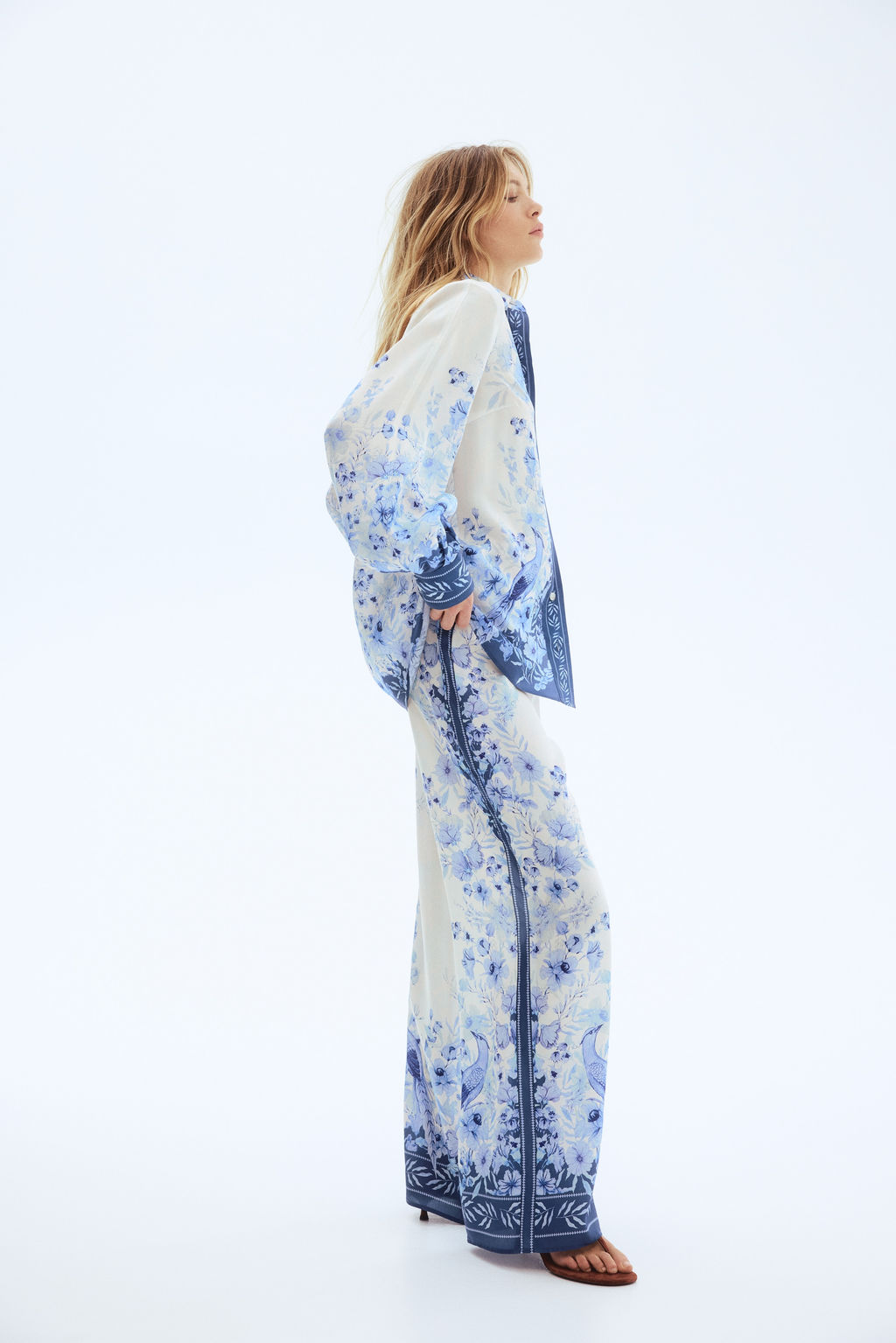 Pantal?n estampado en lyocell - H&m фото 2