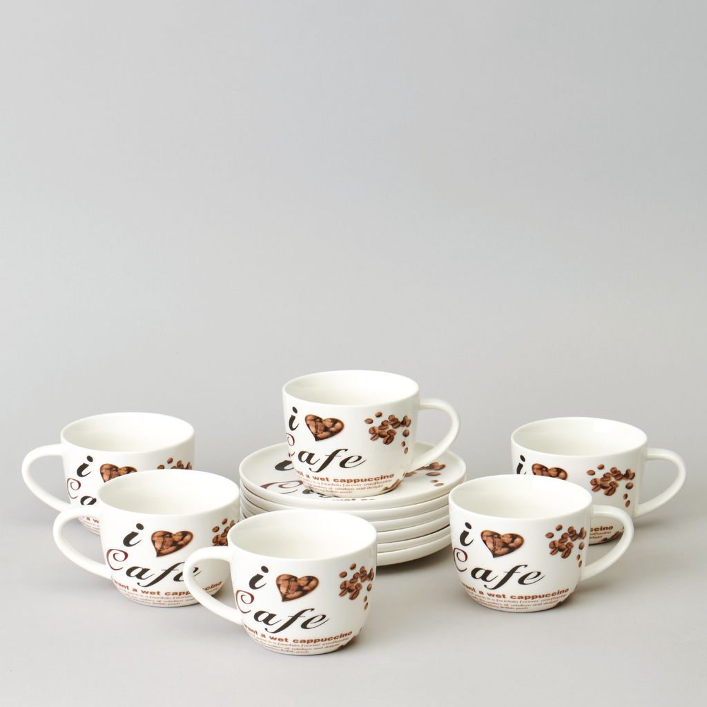 ЧАЙНЫЙ НАБОР LEFARD COFFEE MANIA НА 6 ПЕР. 12 ПР. 250 МЛ