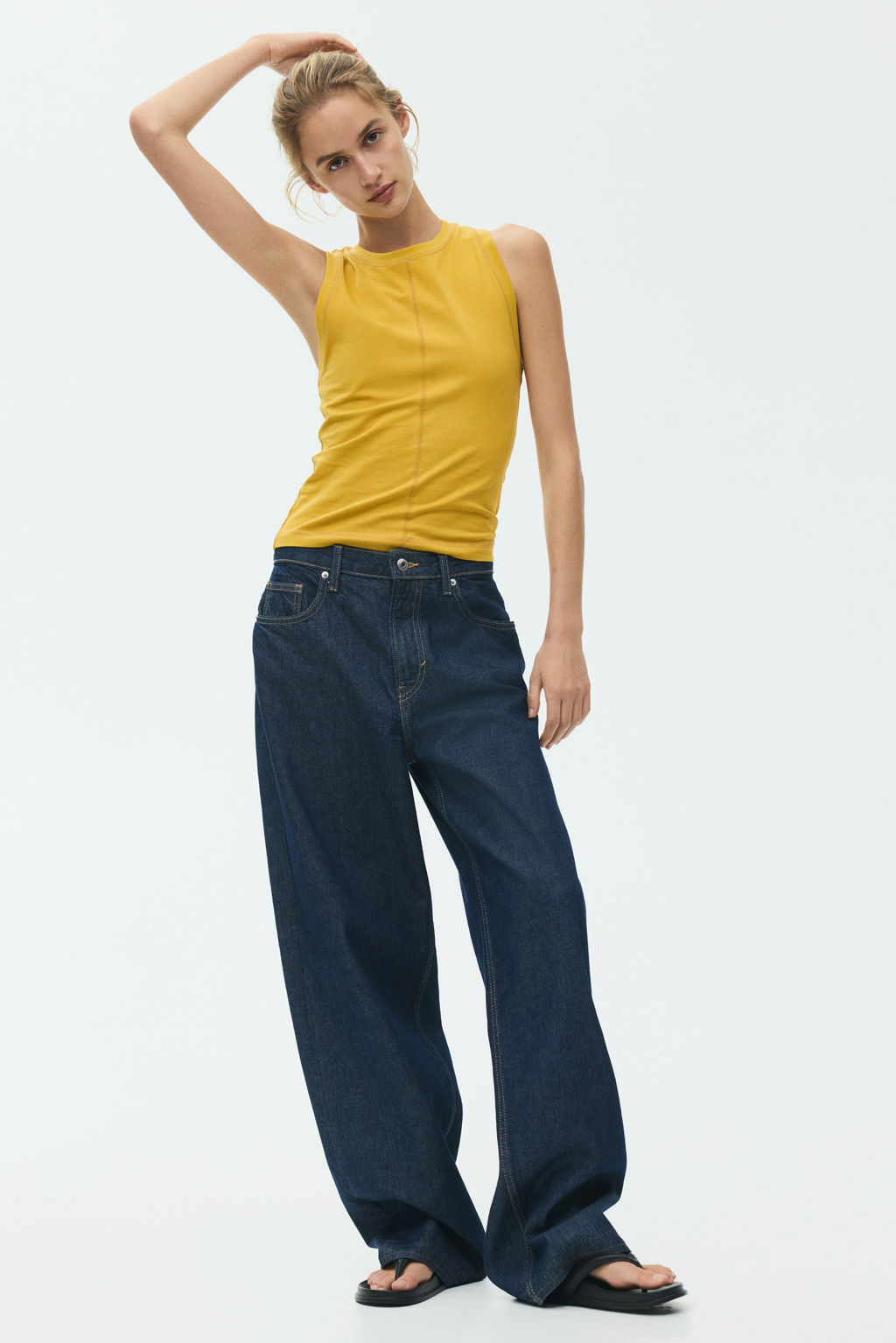 Top con costura plana - H&m фото 9