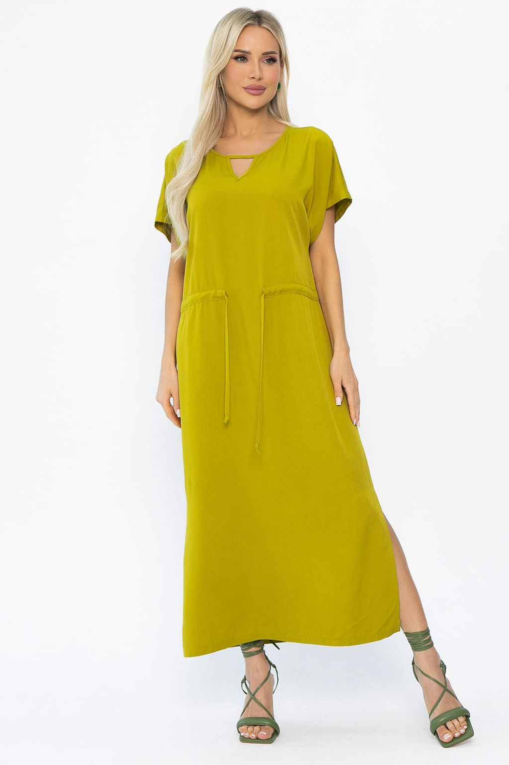 Платье Вистерия (зеленое яблоко) П15346-5М