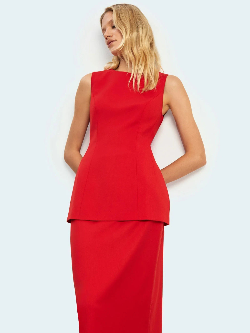 ЕМКА / Топ из костюмной ткани - Emka фото 3