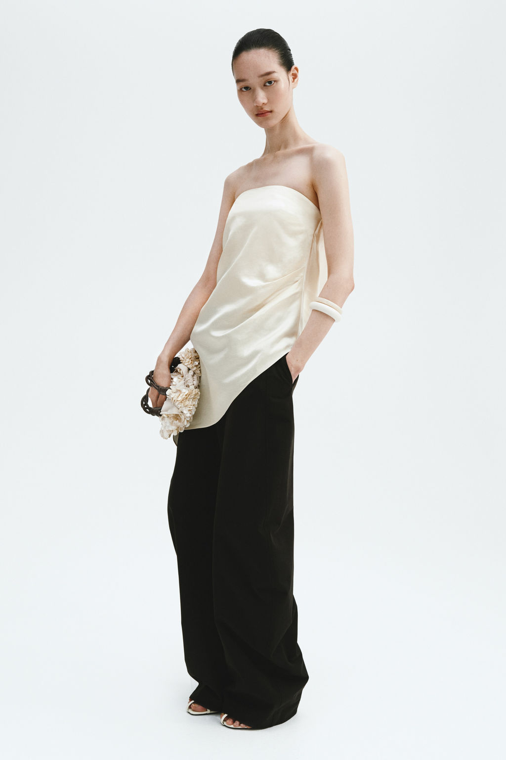 Top bandeau de sat?n - H&m фото 5