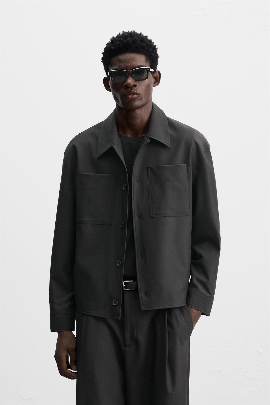 BOXY FIT OVERSHIRT - Zara фото 11