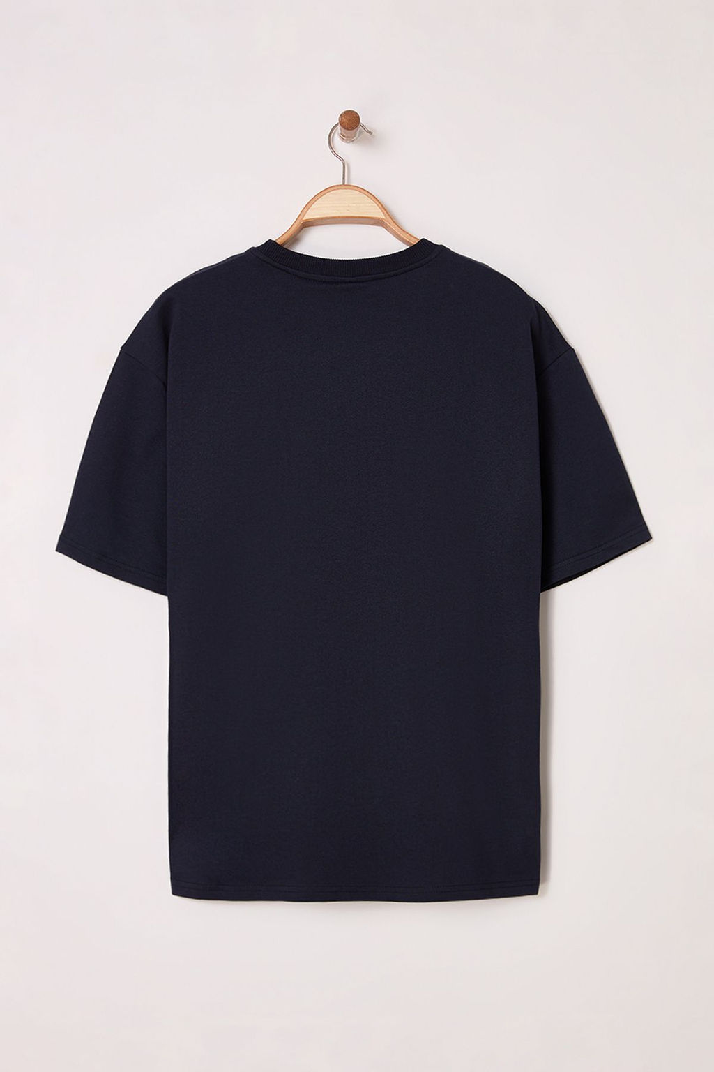TRENDYOL MAN Lacivert Oversize/Genis Kesim Etnik Nak?sl? T-Shirt TMNSS25TS00167 - Trendyolmilla фото 3
