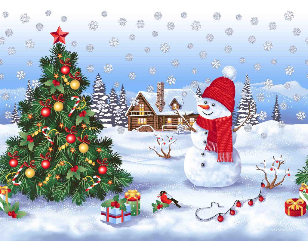 Дорожка для сервировки 50*150 см, хлопок 100% (Снеговик) - Ивановотекстиль фото 2