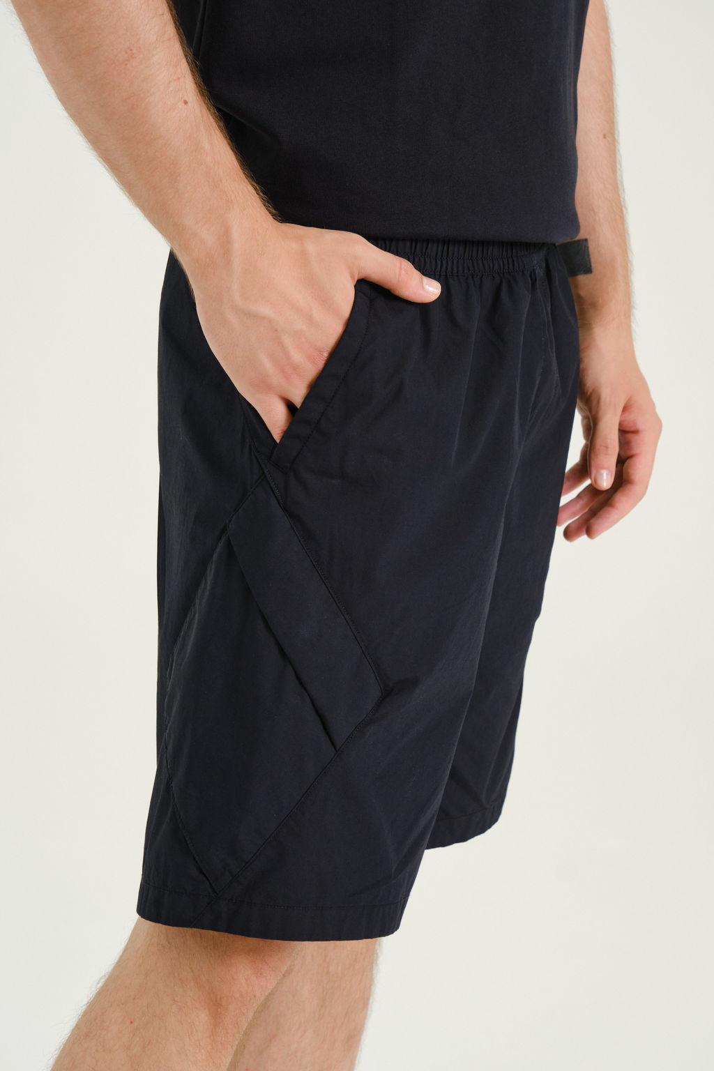 Шорты текстильные Черный - Anta фото 4