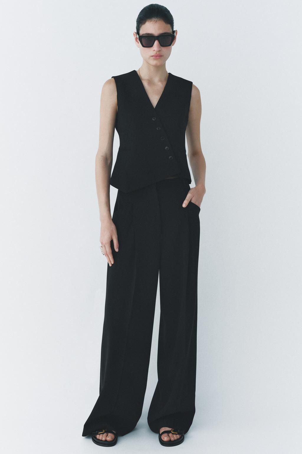 ZW COLLECTION ASYMMETRIC WAISTCOAT - Zara фото 20