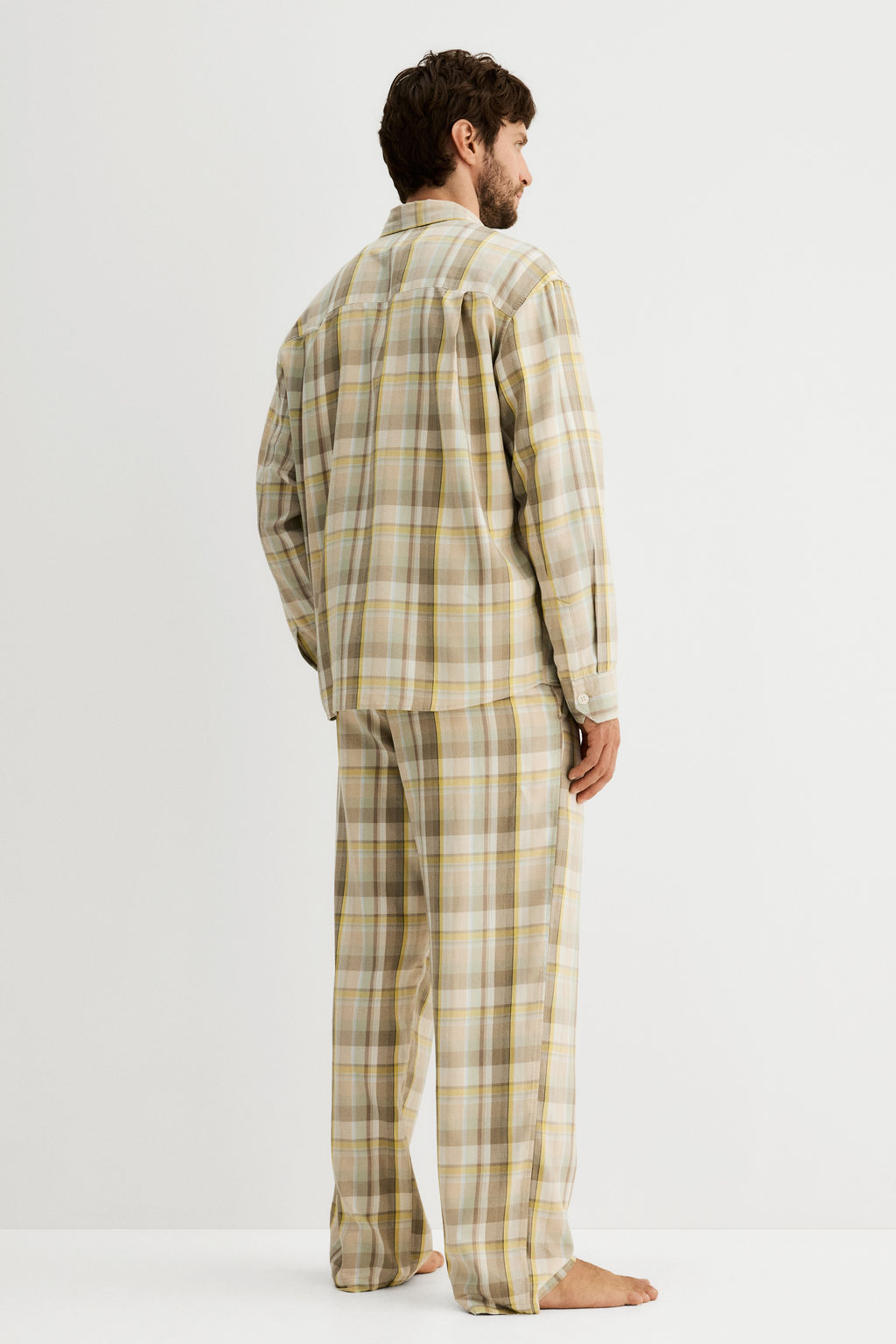 Pijama de dos piezas en mezcla de lyocell - H&m фото 3