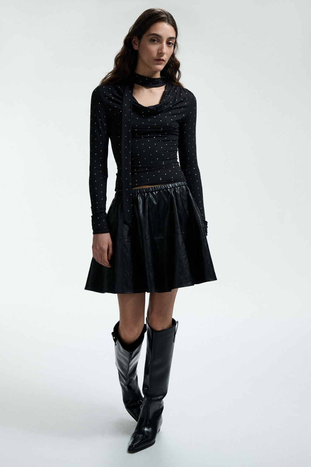 Top con detalle de fular - H&m фото 7