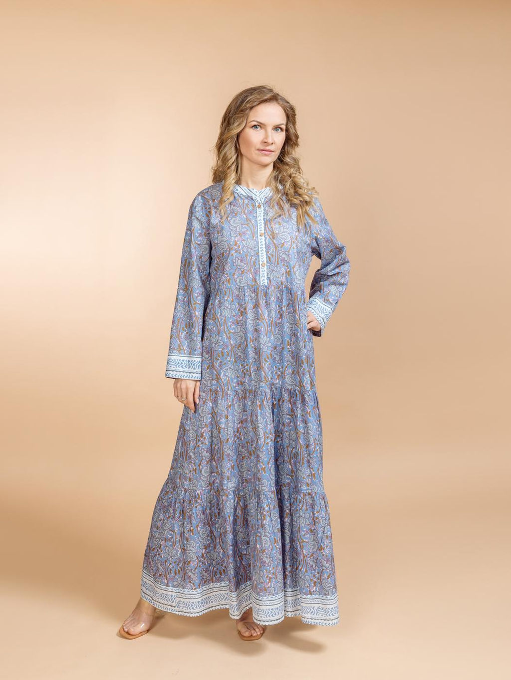 Платье (хлопок) №25-580-2 - Ганг фото 2