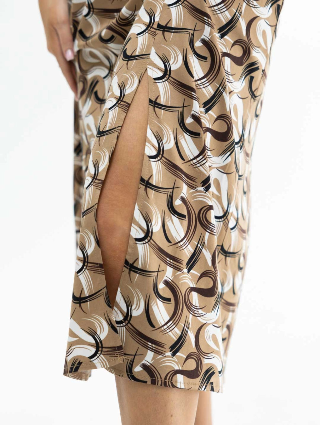 Платье женское, цвет коричневый