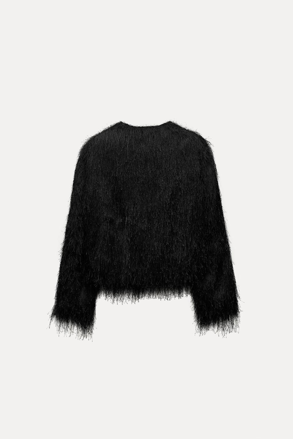 FRINGED JACKET - Zara фото 6