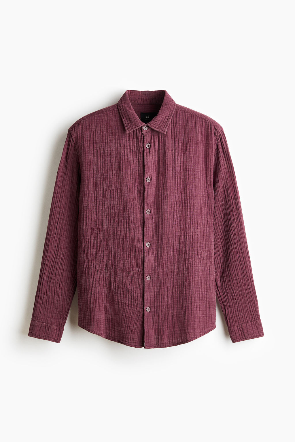 Camisa en muselina de algod?n Regular Fit - H&m фото 2