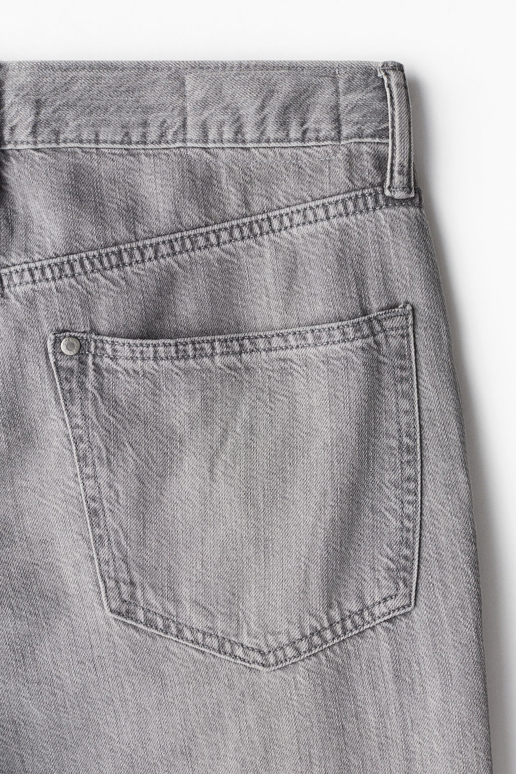 Straight Loose Lightweight Jeans - H&m фото 5