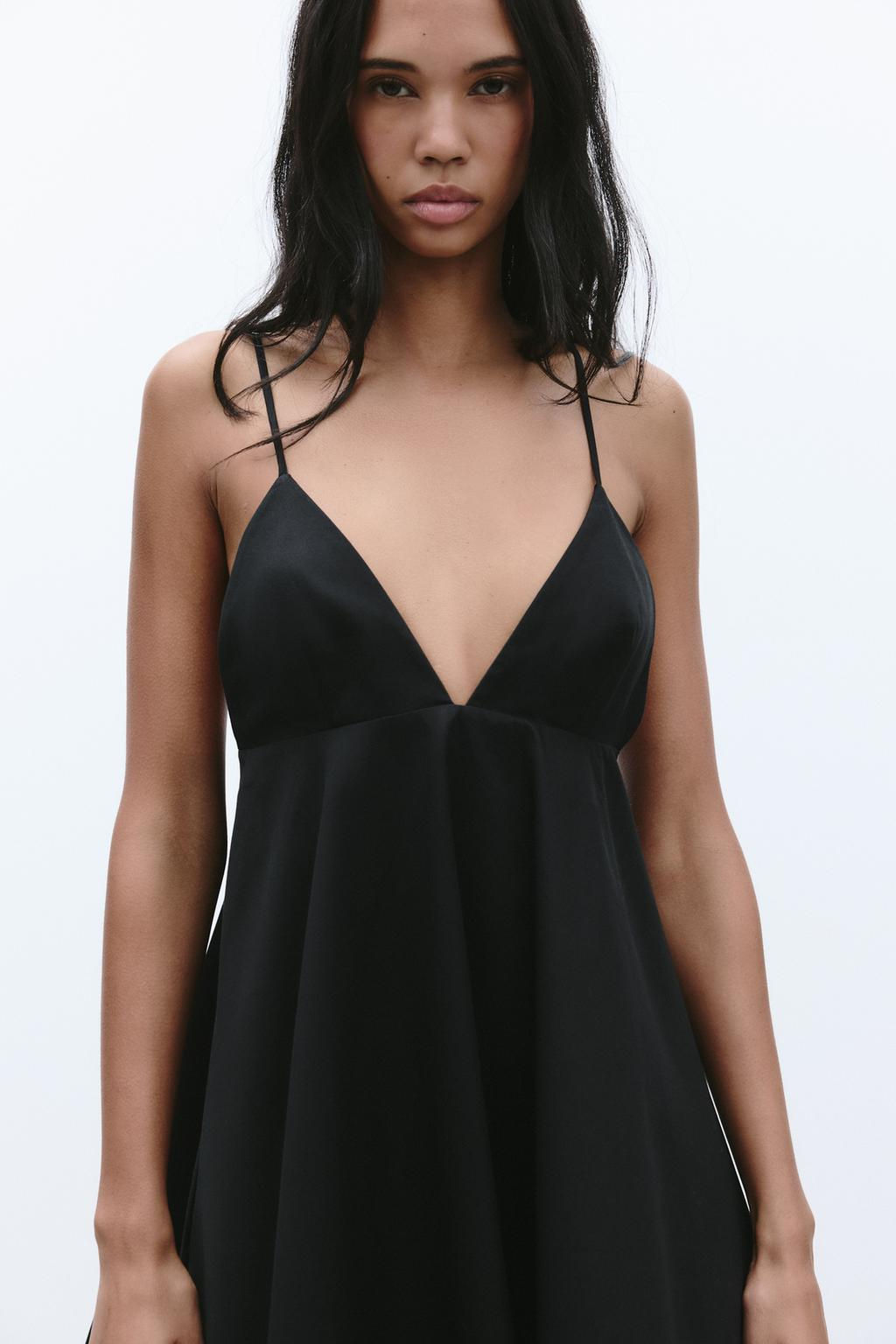 SHORT STRAPPY DRESS - Zara фото 8
