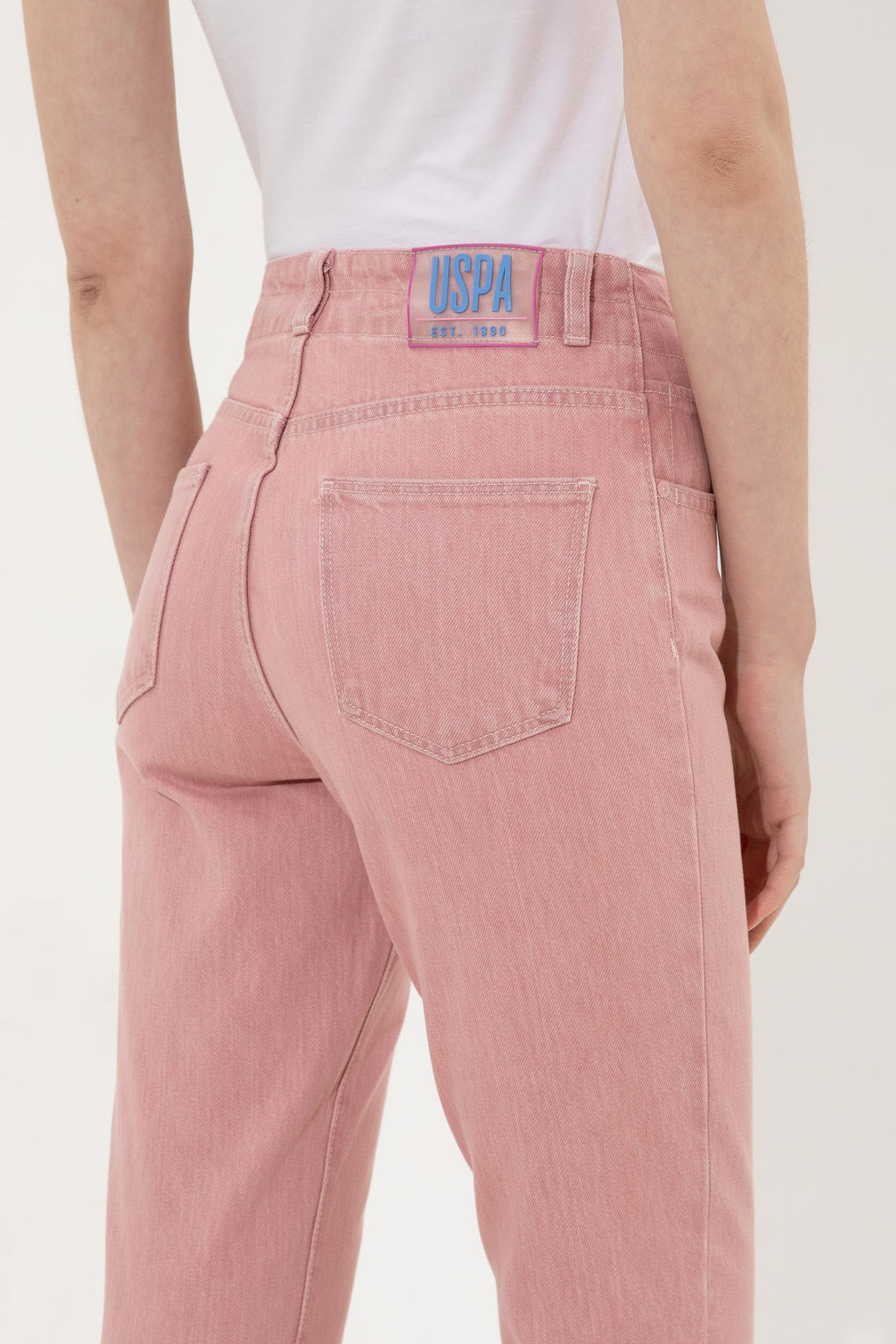 Kad_n Pembe Jean Pantolon - U.s. polo assn фото 7