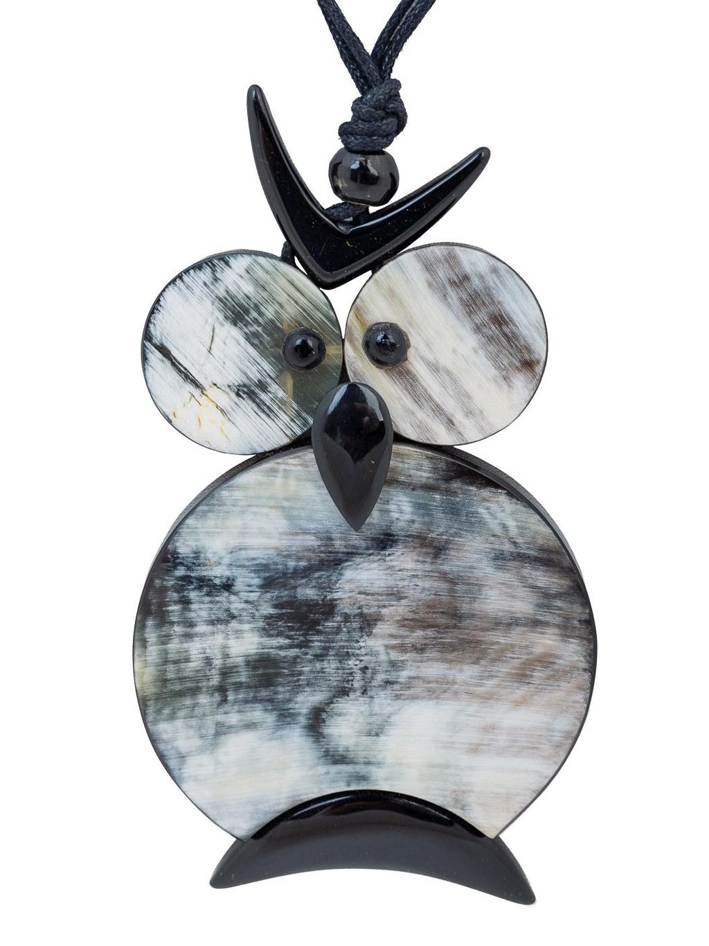 Украшение с подвеской из рога № Р-4589 - Ганг фото 2