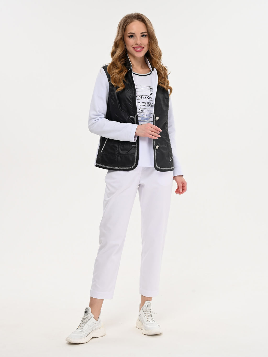 Легкие и комфортные летние брючки из хлопка с добавлением лайкры. - А+б коллекция фото 2