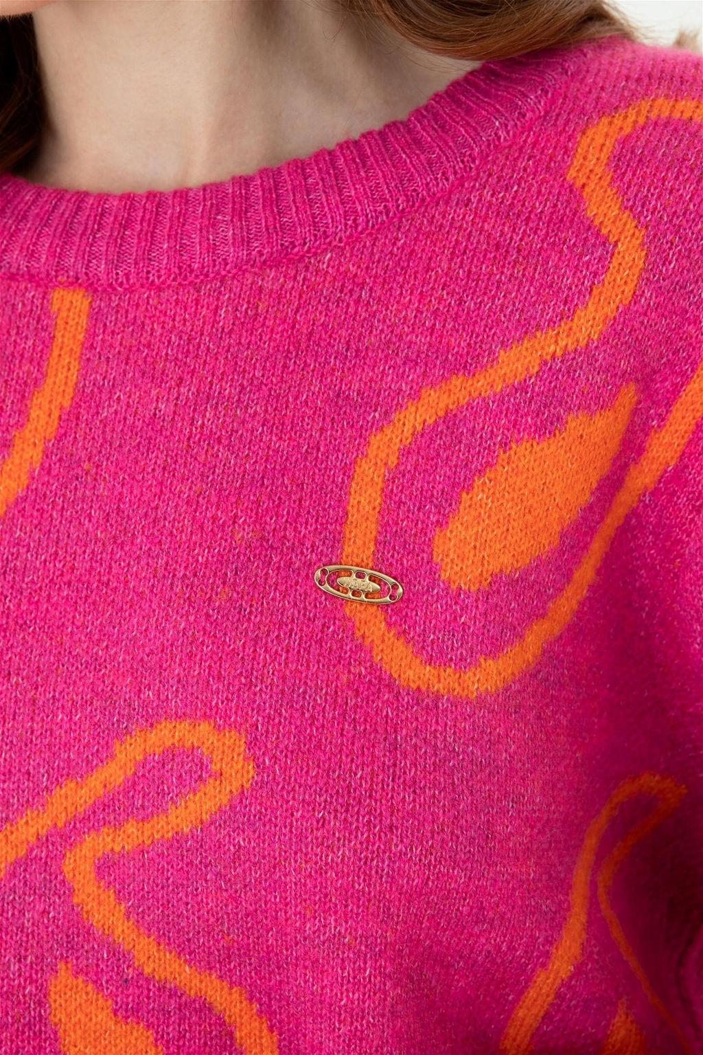 U. S. Polo Assn Женский фиолетовый свитер - U.s. polo assn фото 14