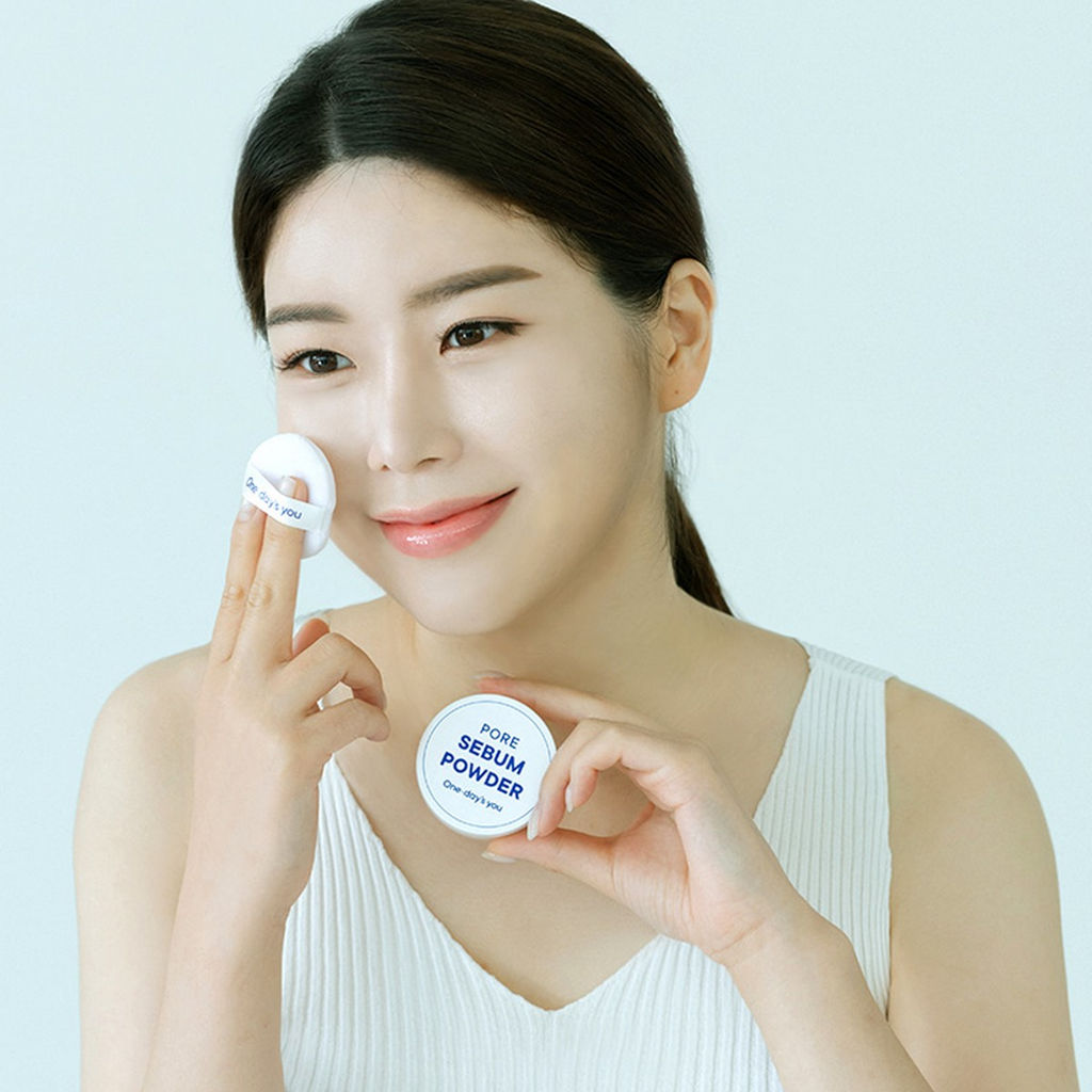 One-days You Себорегулирующая пудра для лица с матирующим эффектом / Pore Sebum Powder, белый, 4 г