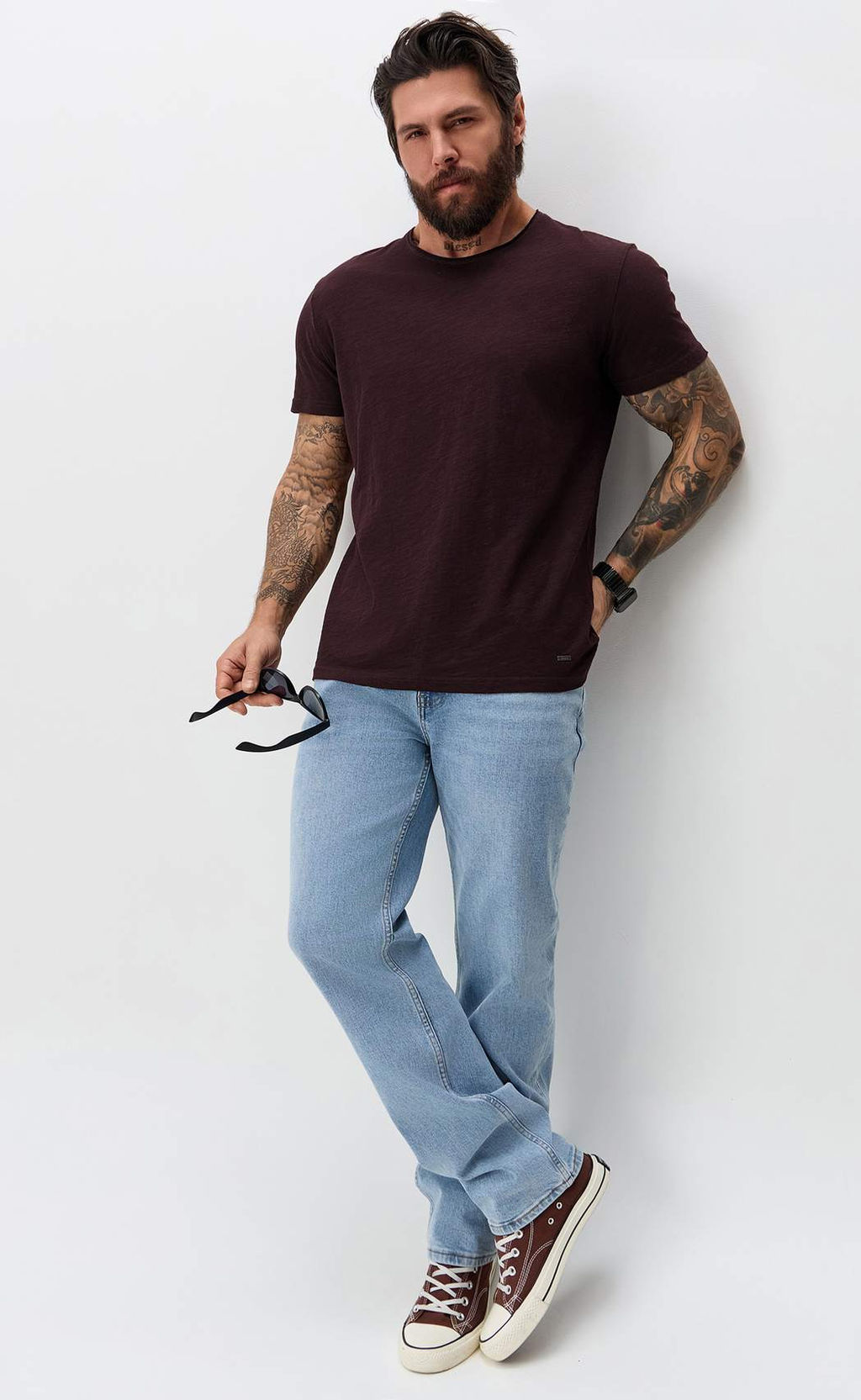 Футболка P411-062 bordo - Primm фото 8