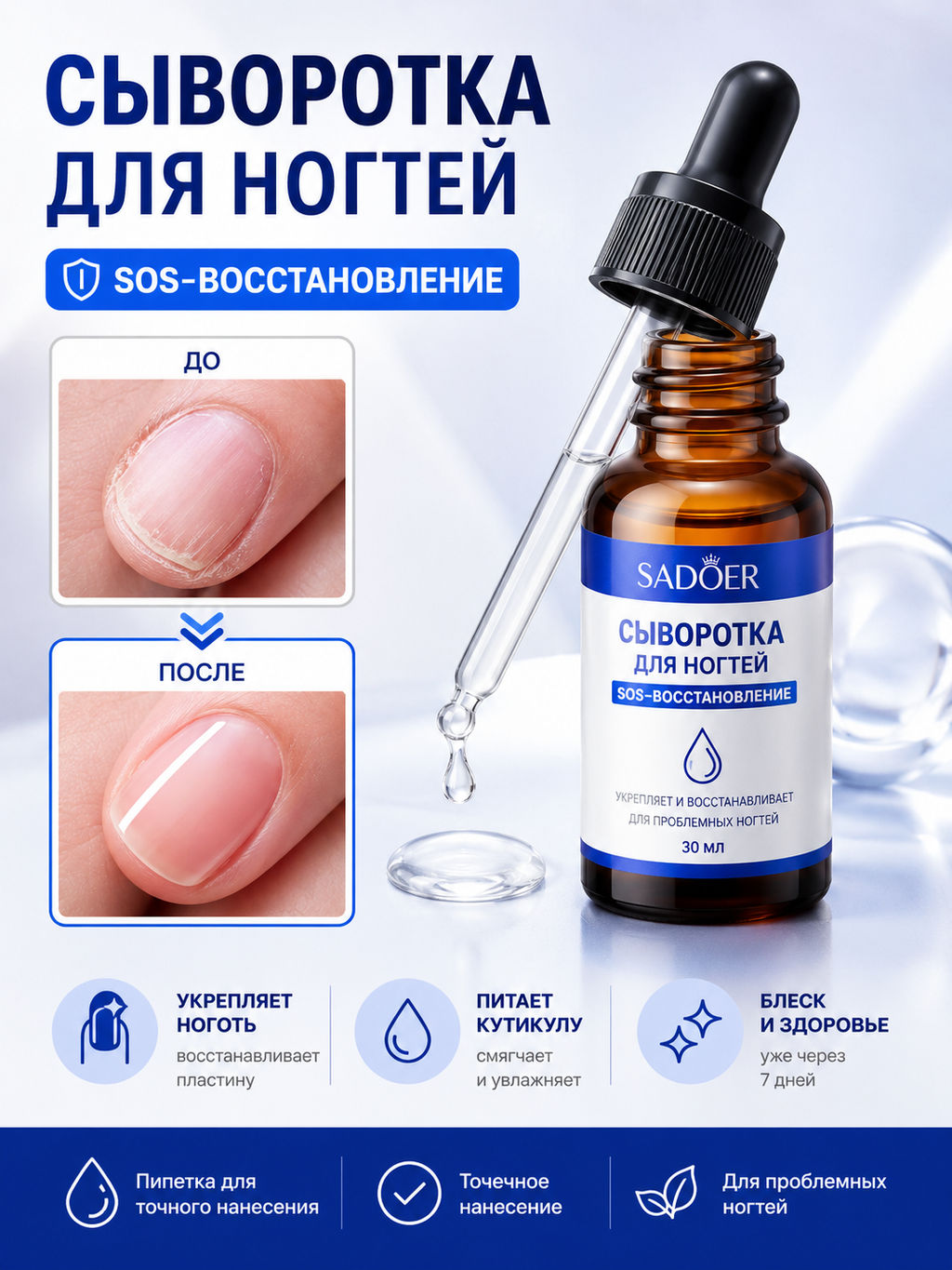 Реконструктор ногтевой пластины - Bioaqua фото 5