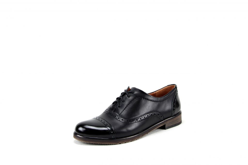 Туфли полуботинки 101.berta.black+lacq/