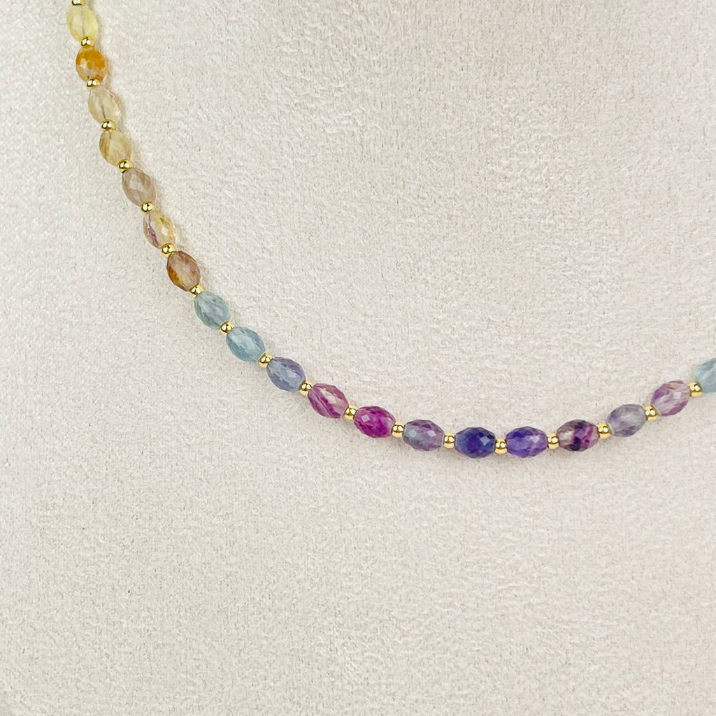 Колье из Флюорита (градиент)