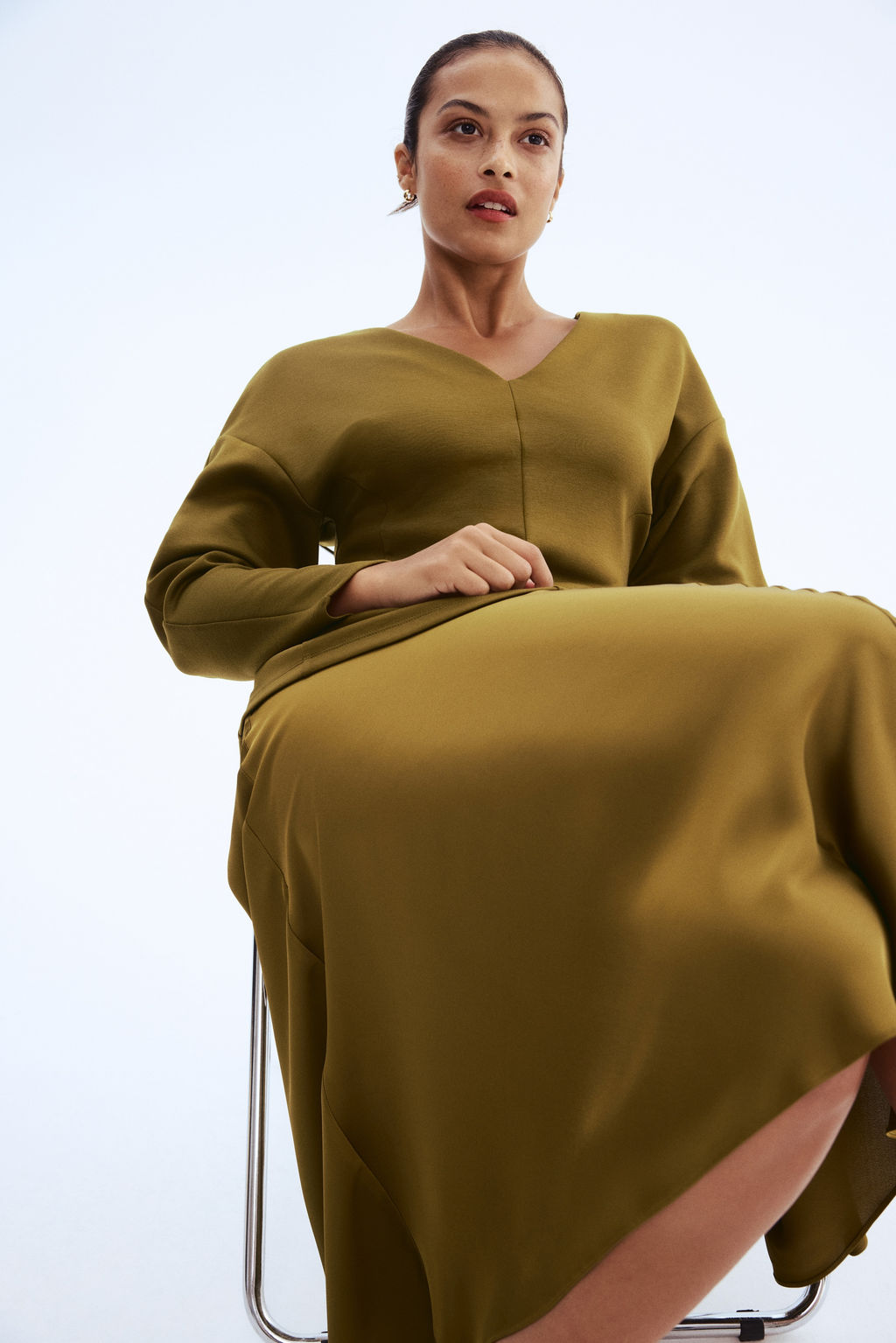 Top entallado efecto neopreno - H&m фото 4
