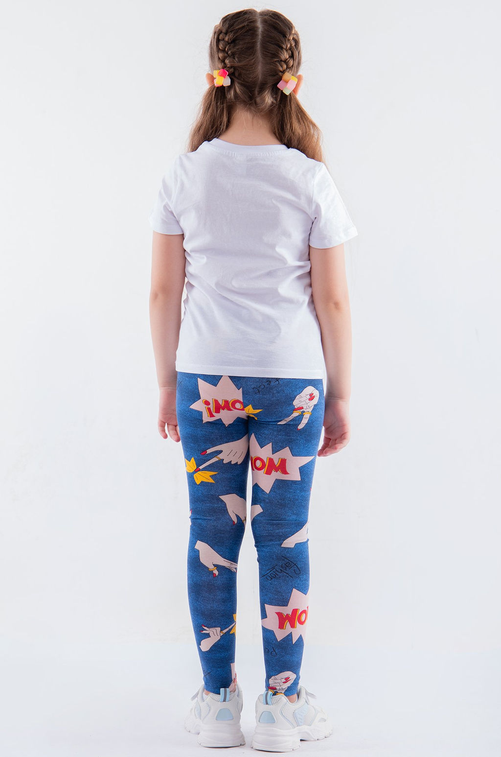 Лосины с лайкрой для девочки LE&LO