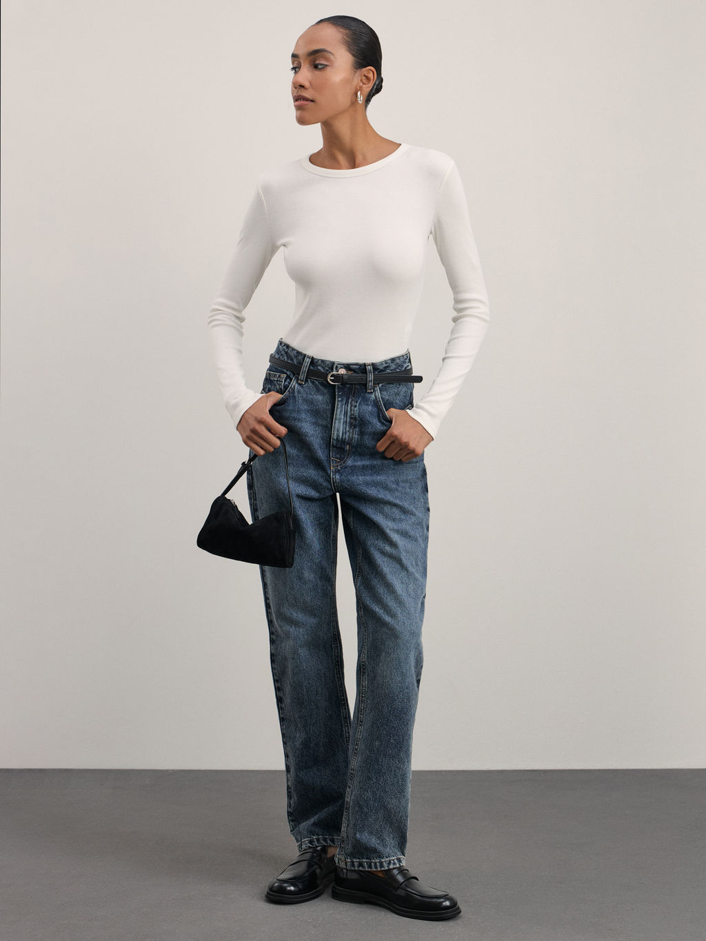 Базовое боди из хлопка / Zarina  фото 2