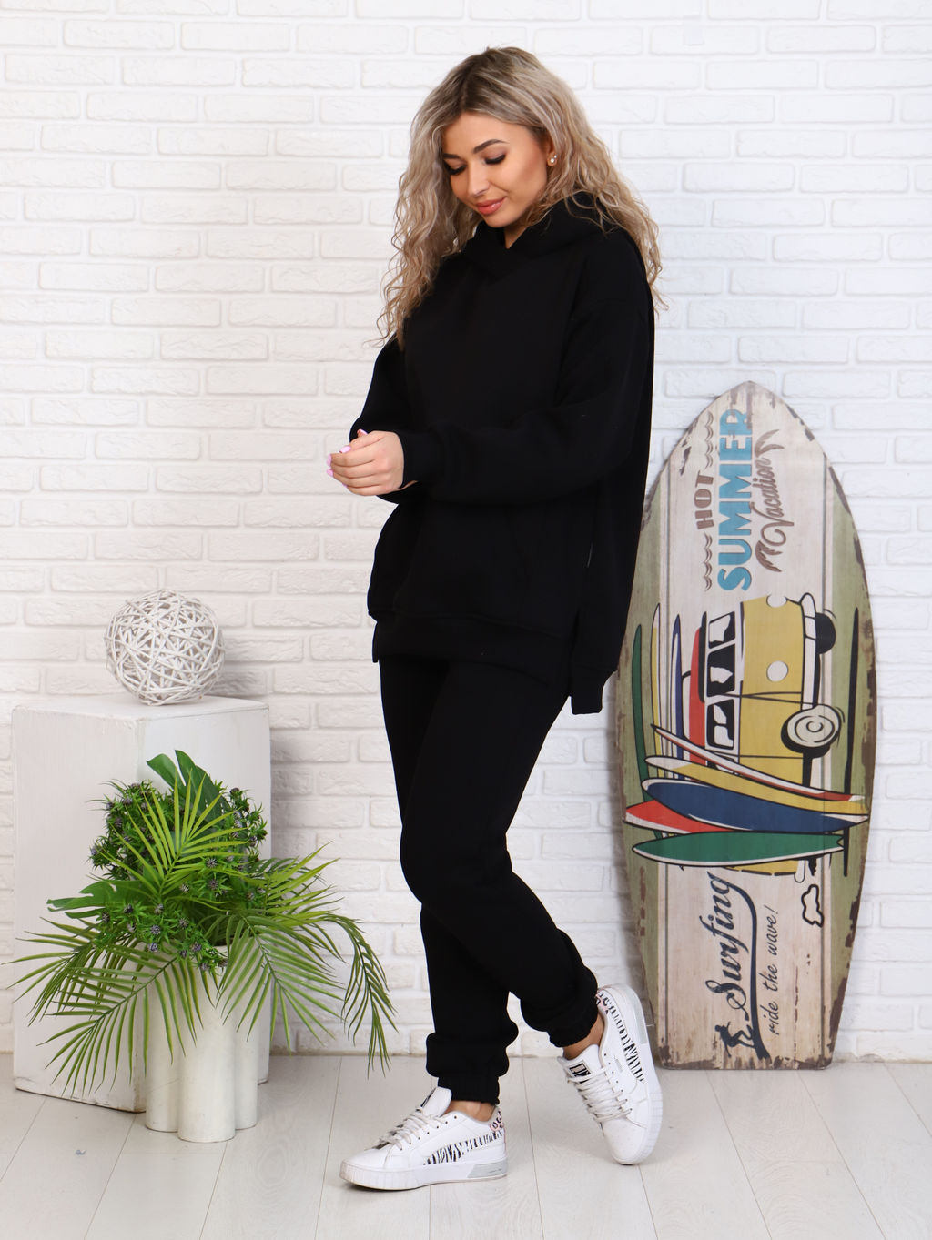 Костюм женский 5-321г (черный)